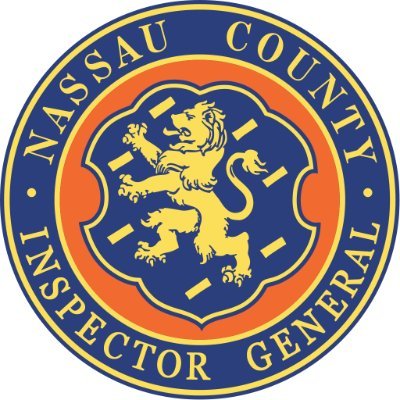 NCOIG's mission is to foster accountability, efficiency, integrity, and restore trust in County government.
(516) 571-4448 / InspectorGeneral@NassauCountyny.gov