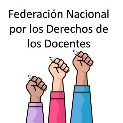 Federación Nacional por los Derechos de los Docentes (aclarando: somos apartidistas)