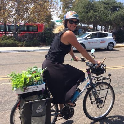 Grateful Rider.  Happy Gardener.  BikeYoga is Real!