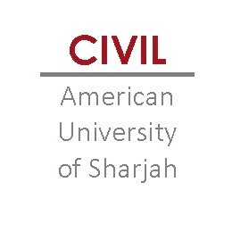Civil Engineering Department at the American University of Sharjah, UAE