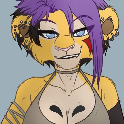 🔞
She/her, Cis, Ace, Gay, Poly
Furry and anime digital artist
Zookeeper, VetDr, Biologist

⚫ ART: https://t.co/P0E49CkeNB
⚫ COMMS: https://t.co/jswU5VbL7N