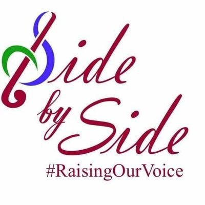 Side by Side is a charity choir (1186481) that supports all those with #invisibleillnesses and #disabilities. Our aim is to #Raiseourvoice so you can be heard