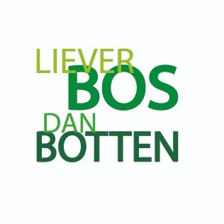 Liever bos dan botten