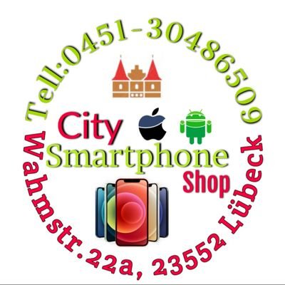 City Smartphone Das #1 in #HandyReparatur #SmartCity 
#Datenrettung, #Akku,#Displayreparatur #phoneshop 
An und #Verkauf #Zubehör in #Hansestadt #Lübeck.