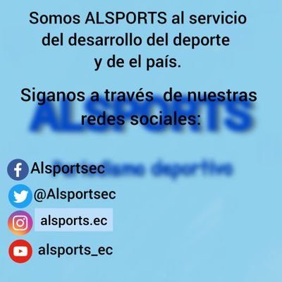 Periodista deportivo https://t.co/lN8HU5vgKC Ecuador,Sudamerica.