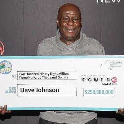 I am Dave Johnson the winner of $298.3 million from powerball lottery. I am given out $30,000 to my first 2k followers .