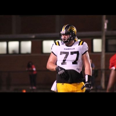 c/o 2022 OL Logan Littleton 6’6” 340 Isabella High School,AL ,3.0 GPA