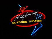 The Highway 18 Outdoor Theatre is a classic, single screen Drive In Theatre.