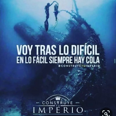 La edad es sólo un número,  sin límites con sueños e ideales,  listo para emprender. Empieza el reto más grande