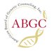 American Board of Genetic Counseling (ABGC) (@abgcertifiedgcs) Twitter profile photo American Board of Genetic Counseling (ABGC) (@abgcertifiedgcs) Twitter profile photo
