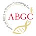 American Board of Genetic Counseling (ABGC) (@ABGCertifiedGCs) Twitter profile photo