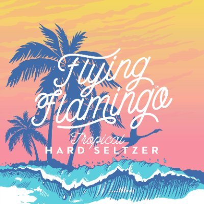 Flying Flamingo Tropical Hard Seltzer - Be a Flamingo Stand Out From The Crowd! Made in Ireland by Pearse Brewing & Distilling!