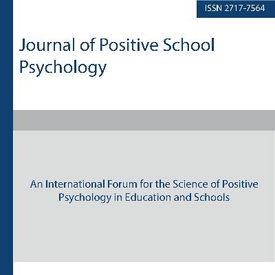 JournalPSP's profile picture. Journal of Positive School Psychology (ISSN 2717-7564) is a peer-reviewed journal covering positive school psychology.