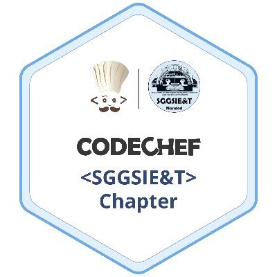 codechefsggsiet's profile picture. Official CodeChef SGGSIE&T Chapter
