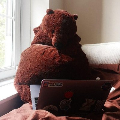 marcottebear's profile picture. 🧸💻🍣
Hi I'm Marcotte! A cute, lazy Djungelskog bear living in 🇬🇧 I like coding and sleeping! Follow me on https://t.co/OayiOlMvJ5 :)