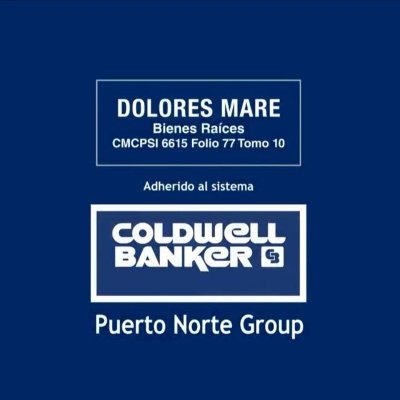 • Coldwell Banker Puerto Norte Group
• Dolores Mare CMCPSI 6615, Folio 77, Tomo 10