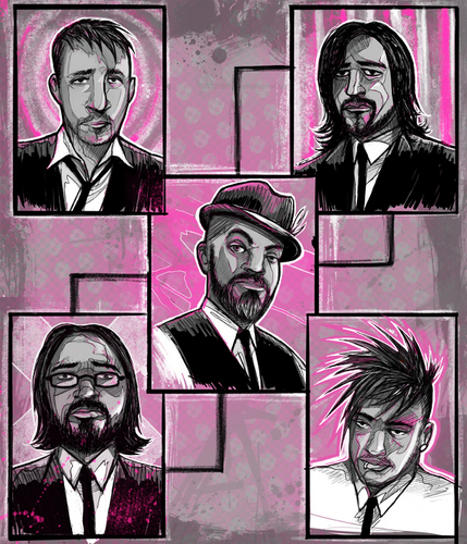 We're a band from Nashville, TN that sounds like Duran Duran being crushed by Heavy D. Well, sort of ...