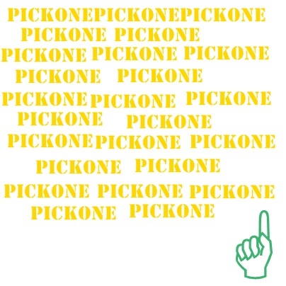 #pickone.