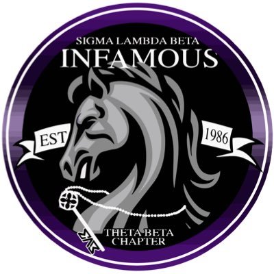 Infamous Theta Beta Chapter at of the most Honorable Sigma Lambda Beta International Fraternity Inc, at the University of North Texas 🦅😈