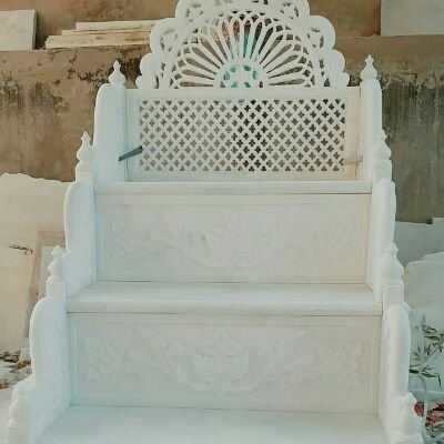 makrana marble decor work in makrana white marble work mandir masjid and gurdwara palki etc work mobile number is +917023786719;+916375195874