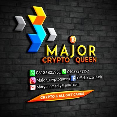 I BUY ALL TYPES OF COINS (BTC/ETH/TATCOIN/BNB/XRP) I BUY ALL COUNTRIES GIFT CARDS GOOD RATE   follow me on Instagram:@major_cryptoqueen WhatsApp: +2348136825951