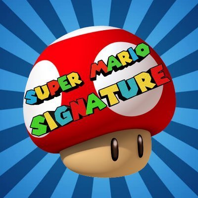 Super Mario Signature