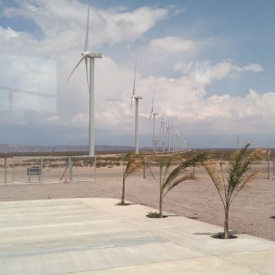 El Parque Eólico Arauco inaugurado el 20 de Mayo de 2011