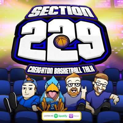 Creighton Basketball Podcast. Three friends from Section 229. Avid fans, season ticket holders. @letitflycu @MrBlakeCarver