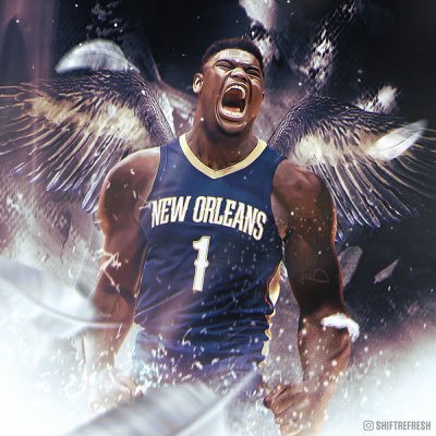 From SC to Duke to NOLA 💪🏾 @ZionWilliamson slander will not be tolerated. #NBATwitter