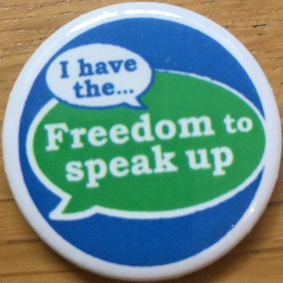 Freedom to Speak Up Guardian for @BHFT Berkshire Healthcare NHS FT. Helping create an open culture to enable staff to feel free to raise concerns and speak up.