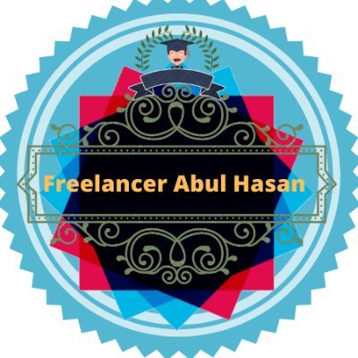 You are welcome!
My name is Freelancer Abul Hasan!
I am a professional Graphic Designer, logo designer, & Youtuber. I love freelancing youtube and travelling 🤷