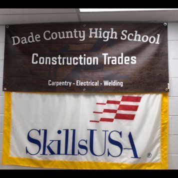 Construction Trades program at Dade County High School in Trenton, GA