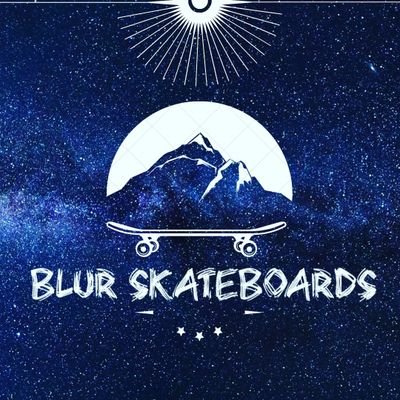 Blur skateaboards est un projet de création de planches de skate faites main avec des designs uniques