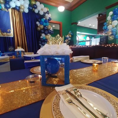 Royal by Design, Decor & Event Production creates so you can relax and celebrate. Every detail matters. Excellence is not an act but a habit. Call for details.
