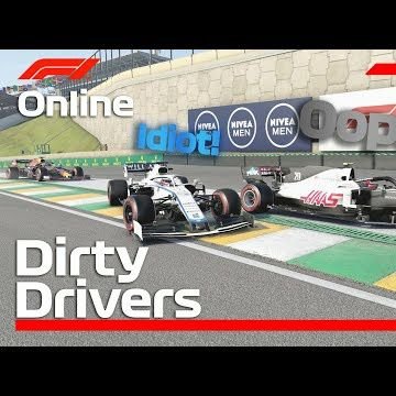 list of dirty driver on F1 2020 videogame. F***K