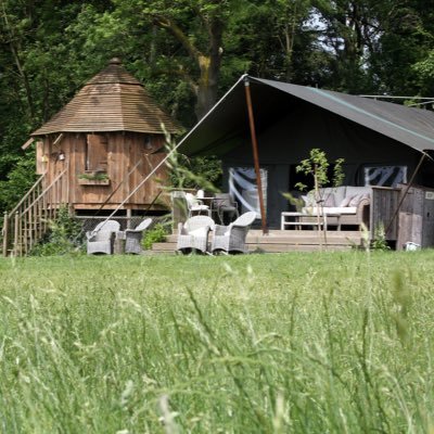 The finest farm glamping escape. Beautiful secluded canvas cottages. Romantic roll top ensuite bathrooms. Glorious countryside. Quaint farm shop. Award winning.