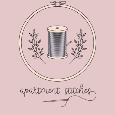 she/her | hand embroidery | apartment stitches is now stitching from the suburbs 💘 logo by @lunafaeart