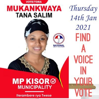 aspiring mp Kisoro municipality  2021-2026