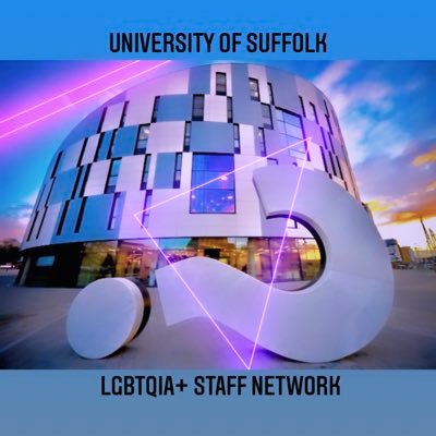 A safe space to discuss and work towards LGBTQ+ inclusivity, equality and diversity within the University community, and more widely within Suffolk.