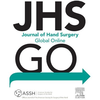 The Journal of Hand Surgery Global Online (JHS GO) is an #OpenAccess companion title to @JHandSurg. JHS GO is an official publication of the @HandSociety.