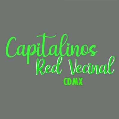 Capitalinos es un Red Vecinal de las 16 Alcaldías de la #CDMX buscando vivir mejor. Si necesitas exigir lo hacemos en beneficio de tod@s Capitalinos.