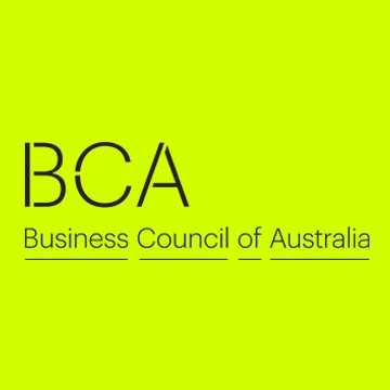 The BCA represents Australia’s largest employers, advocating for good policy on behalf of the business community and the Australians they employ.