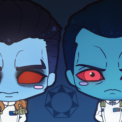 A non-profit zine celebrating 30 yrs of Thrawn in SW Legends & Canon! Rated: All ages
Mods: @zombii_yuurei & @untramen_taro

(No affiliation with LFL or Disney)