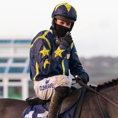 Professional jockey ,sponsored by @DunravenWindows