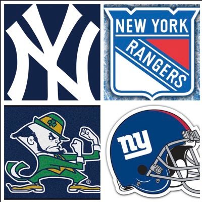 Love my Family, NY Yankees, NY Giants, NY Rangers, NY Knicks & Notre Dame Football. Views are my own. RT/Fav ≠ endorsement. Lehman Brothers Alum