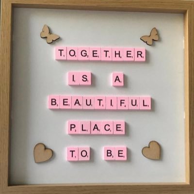 emsarts1's profile picture. Handmade scrabble letter design art for a range of occasions that come in a range of colours and with a range of decorations.