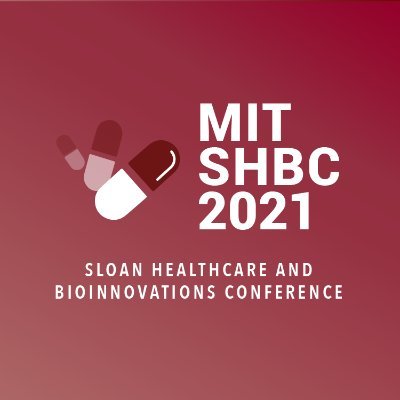 Join us for the 19th annual MIT Sloan Healthcare and BioInnovations Conference on Feb. 25 - 26, 2021. 

Tickets and more info: https://t.co/gmPWe20dEj