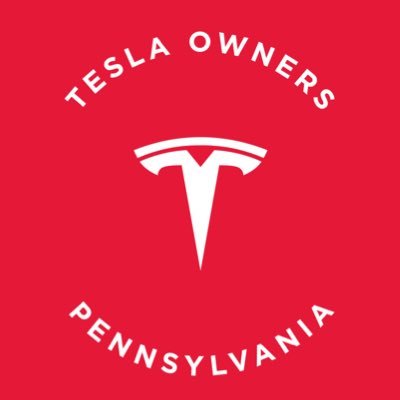 The X account of the Tesla Owners Club of Pennsylvania, an official partner of the Tesla Owners Club Program