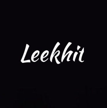 lee_khit's profile picture. Writter🖋️reader📚traveller🏕️
Insta handle👉@the_lee_khit_ Please follow & show some love