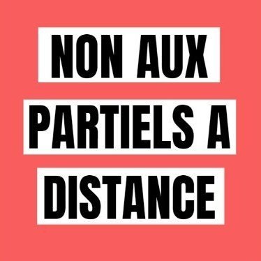 Le gouvernement a décidé de maintenir les examens à distance, précipitant les étudiant.e.s les plus précaires vers toujours plus d'inégalité devant la réussite.